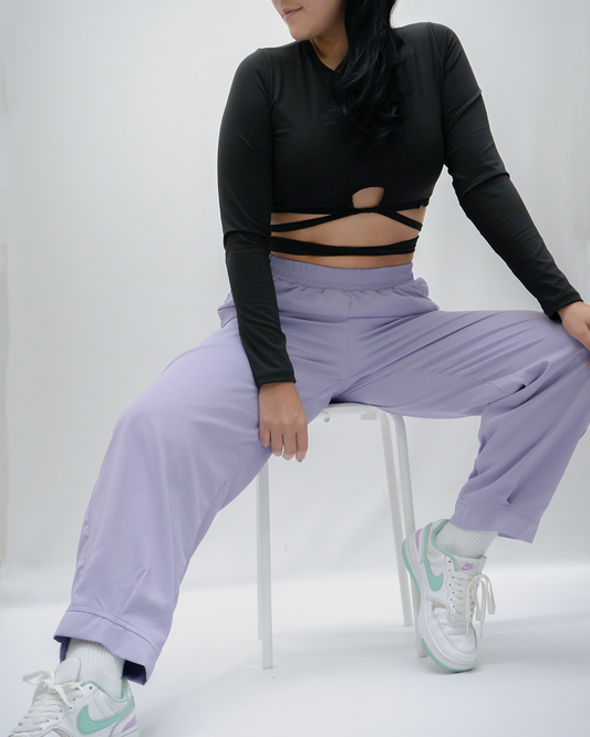 Lilac pants